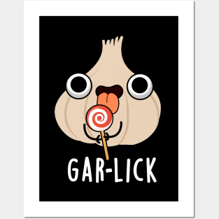 Garlick Cute Garlic Herb Pun Posters and Art